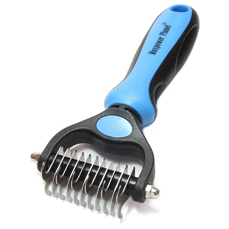 Maxpower Planet 2-in-1 Dog & Cat Grooming Rake – Dematting Tool