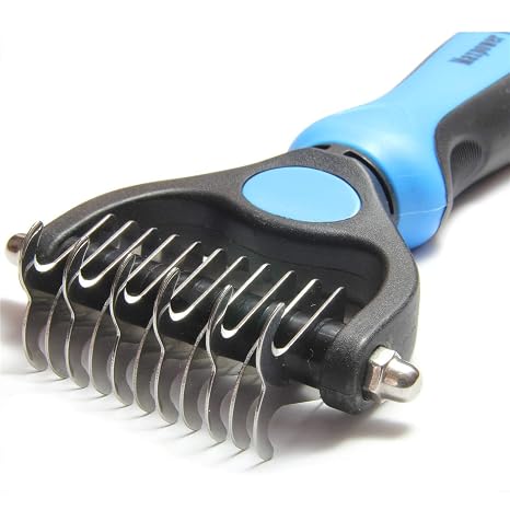Maxpower Planet 2-in-1 Dog & Cat Grooming Rake – Dematting Tool