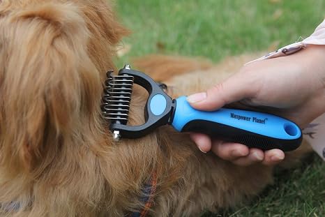 Maxpower Planet 2-in-1 Dog & Cat Grooming Rake – Dematting Tool