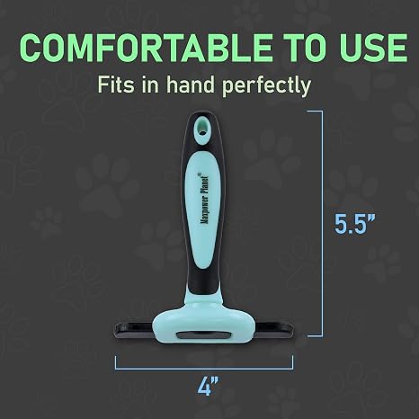 Maxpower Planet Deshedding Tool for Dogs & Cats – Undercoat Rake
