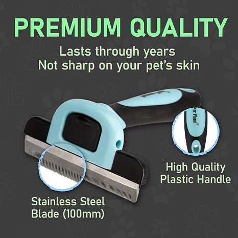 Maxpower Planet Deshedding Tool for Dogs & Cats – Undercoat Rake