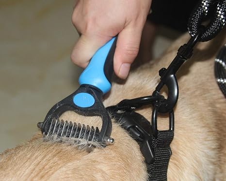 Maxpower Planet 2-in-1 Dog & Cat Grooming Rake – Dematting Tool