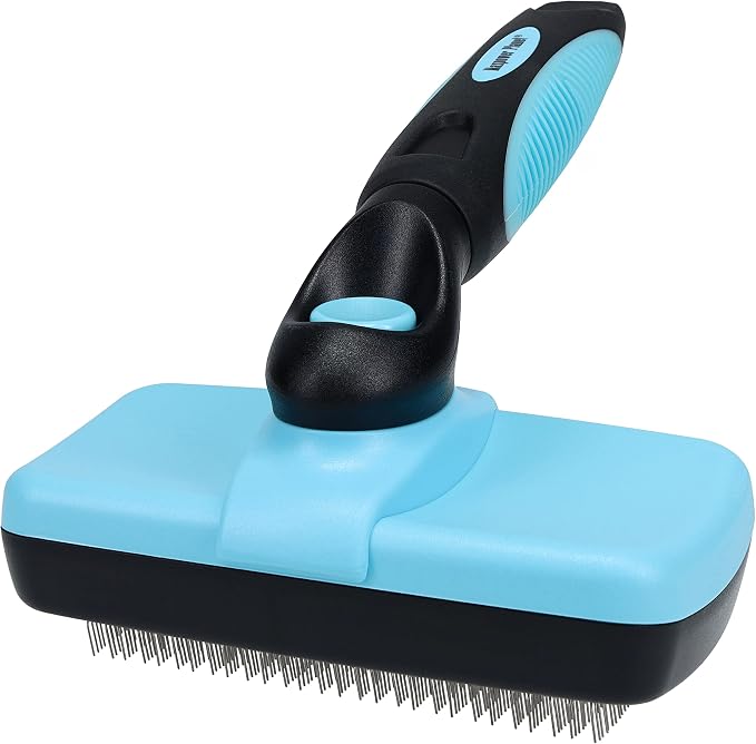 Maxpower Planet Self-Cleaning Slicker Brush for Dogs & Cats