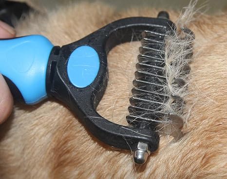 Maxpower Planet 2-in-1 Dog & Cat Grooming Rake – Dematting Tool