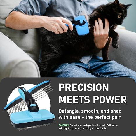 Maxpower Planet Grooming Comb & Brush Combo for Dogs & Cats