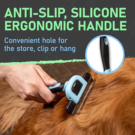 Maxpower Planet Deshedding Tool for Dogs & Cats – Undercoat Rake